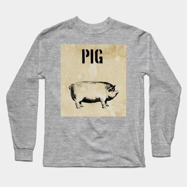 PIG Long Sleeve T-Shirt by BellyMen